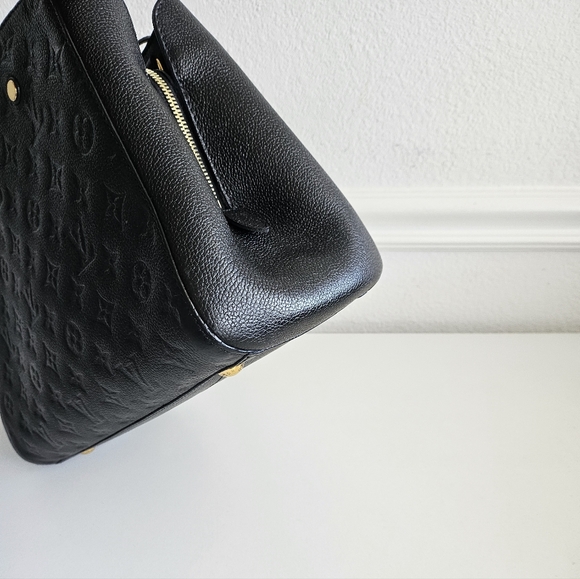 Louis Vuitton Black Empreinte Montaigne MM Two-way Bag - Picture 11 of 16